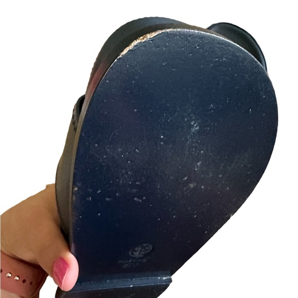 Chanel 2022 Lambskin Cha-Nel Mules Sandals Black Multicolor Size 37 - Picture 10 of 12